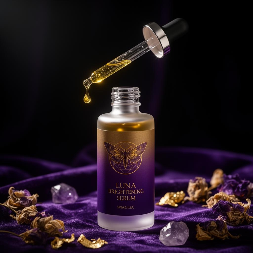 Luna Brightening Serum — Lumin Noir luxury skincare